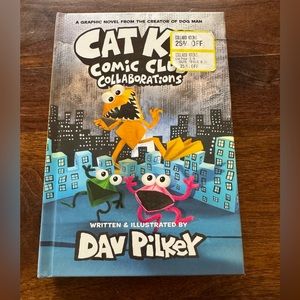 Dav Pilkey Book - Cat Kid Comic Club Collaborations